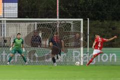 3. Liga; TSV Havelse - FC Ingolstadt 04; Elfmeter Torwart Markus Ponath (1, FCI) Kolgeci Besfort (4 Havelse) Simon Lorenz (32, FCI)