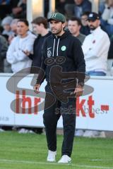 Landesliga - Saison 2025/26 - SV Manching - TSV Dachau  - Cheftrainer Cüneyt Köz (SV Manching) - XXXXX - Foto: Meyer Jürgen
