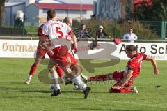 Kreisklasse - Saison 2022/2023 - SV Buxheim - SV Stammham - Nico von Swiontek Brzezinski rot Stammham - Foto: Meyer Jürgen