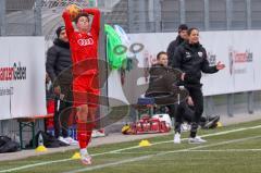 A - Junioren Bundesliga Süd/Südwest -  Saison 2021/2022 - FC Ingolstadt 04 - Heidenheim - Perconti Jonas (#2 FCI) -  Foto: Meyer Jürgen