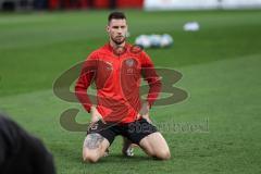 3. Liga; FC Ingolstadt 04 - Borussia Dortmund II; vor dem Spiel Ryan Malone (16, FCI)