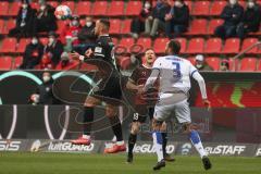 2.BL; FC Ingolstadt 04 - Karlsruher SC; Fatih Kaya (9, FCI) Gordon Daniel (3 KSC) Marcel Gaus (19, FCI)