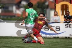 Kreisliga- Saison Saison 2026/27 -  Muhammedcan Tural grün Fatih - Christoph Noll rot KasingFoto: Meyer Jürgen