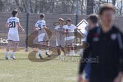 U17 DFB-Nachwuchsliga - Saison 2024/25 - FC Ingolstadt 04 - TSG Hoffenheim - Der 2:2 Ausgleichstreffer durch Maximilian Meyer weiss FCI - jubel - Foto: Meyer Jürgen