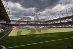 3. Liga; FC Ingolstadt 04 - FC Hansa Rostock; Audi Sportpark Sonne Wolken