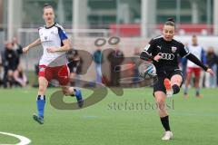 2. Bundesliga Frauen - Saison 2023/24 - FC Ingolstadt 04 Frauen - HSV Fr.1 - Der 1:0 Führungstreffer durch -  Paula Vidovic (Nr.11 - FCI)  - jubel - XXXXX - Foto: Meyer Jürgen