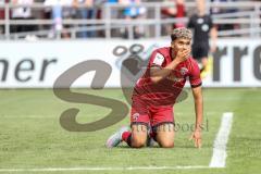 3. Liga; FC Ingolstadt 04 - FC Hansa Rostock; Torchance verpasst ärgert sich Yann Sturm (7, FCI)