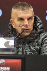 3. Liga; FC Ingolstadt 04 - SV Sandhausen; Interview Pressekonferenz Cheftrainer Kenan Kocak (SVS)