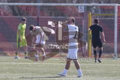 U17 DFB-Nachwuchsliga - Saison 2024/25 - FC Ingolstadt 04 - TSG Hoffenheim - Amir Bytyqi weiss FCI enttäuscht nach einer Torchance - XXXXX - Foto: Meyer Jürgen