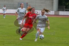 DFB Pokal Frauen Runde 1- Saison 2020/2021 - FC Ingolstadt 04 - SG99 Andernach - Ebert Lisa (#10 FCI) - Brückel Zoe weiss Andernacht - Foto: Meyer Jürgen