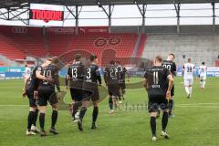 2.BL; FC Ingolstadt 04 - SG Dynamo Dresden; Tor Marcel Gaus (19, FCI) Christian Gebauer (22, FCI) Dominik Franke (3 FCI) Nils Roeseler (13, FCI)