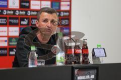 3.Liga - Saison 2022/2023 - FC Ingolstadt 04 -  - Pressekonferenz - Cheftrainer Michael Köllner (FCI)-  - Foto: Meyer Jürgen