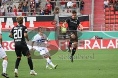 DFB Pokal; FC Ingolstadt 04 - SV Darmstadt 98; Dominik Franke (3 FCI)