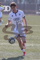 U17 DFB-Nachwuchsliga - Saison 2024/25 - FC Ingolstadt 04 - TSG Hoffenheim - Alexander Meyer weiss FCI - XXXXX - Foto: Meyer Jürgen