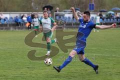 Kreisklasse - Saison 2024/25- TSV Großmehring - FC Geisenfeld - Sebastian Eisenberger blau Großmehring - XXXXX - Foto: Meyer Jürgen