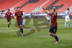 3. Liga - FC Ingolstadt 04 - TSV 1860 München - Elfmeter Tor Jubel Marcel Gaus (19, FCI)