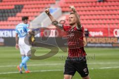 3. Liga - FC Ingolstadt 04 - TSV 1860 München - Elfmeter Tor Jubel Marcel Gaus (19, FCI)