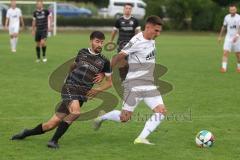 Bezirksliga - Saison 2025/26- TSV Gaimersheim - TSV Rohrbach - Thomas Prawda schwarz Rohrbach - Nico von Swiontek Brzezinski (Nr.17 - TSV Gaimersheim) - Foto: Meyer Jürgen