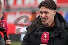 3. Liga - Saison 2025/26 - FC Ingolstadt 04 - Energie Cottbus - Dennis Kaygin (Nr.10 - FCI)  im Interview mit Magenta Sport -  - XXXXX - Foto: Meyer Jürgen