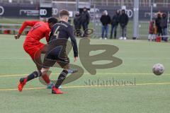 U 14 (C-Jun.) Förderliga BuLi/NLZ -  Saison 2021/2022 - FC Ingolstadt 04 - FC Bayern München -Der 3:0 Führungstreffer durch Elem Apemegno rot FCI - jubel - Foto: Meyer Jürgen