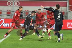 3. Liga; FC Ingolstadt 04 - SC Verl; Torchance verpasst Yann Sturm (7, FCI) Marcel Costly (22, FCI) Kijewski Niko (19 Verl) Ens Martin (5 Verl)