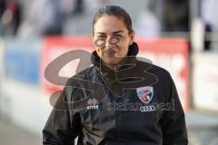 3. Liga; VfL Osnabrück - FC Ingolstadt 04; vor dem Spiel Cheftrainerin Sabrina Wittmann (FCI)