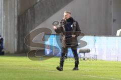 3. Liga - Hansa Rostock - FC Ingolstadt 04 - Cheftrainer Tomas Oral (FCI) an der Seitenlinie