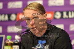 3. Liga; VfL Osnabrück - FC Ingolstadt 04; Pressekonferenz Interview Cheftrainer Timo Schultz (VfL)