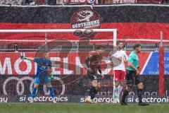 3. Liga; FC Ingolstadt 04 - 
Rot-Weiss Essen; Torwart Marius Funk (1, FCI) Simon Lorenz (32, FCI)