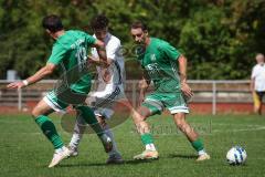 Kreisklasse - Saison 2026/27- TSV Lenting - FC Arnsberg-  - Dennis Volk grün Lenting -  - Nico Neubauer weiss Arnsberg - Metehan Kuscuoglu grün Lenting #18 - Foto: Meyer Jürgen