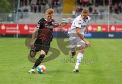 2.BL; SV Sandhausen - FC Ingolstadt 04 - Christian Gebauer (22, FCI) Zhirov Aleksandr (2 SVS)