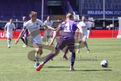 Relegation 2 - VfL Osnabrück - FC Ingolstadt 04 - Filip Bilbija (35, FCI) Gugganig Lukas (4 VfL)
