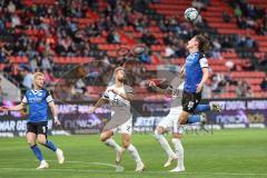 3. Liga; FC Ingolstadt 04 - 
Arminia Bielefeld; Yannick Deichmann (20, FCI) Großer Maximilian (19 AB) Pascal Testroet (37, FCI) Oppie Louis (44 AB)