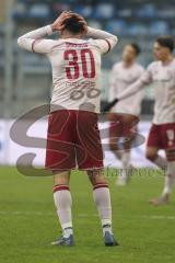 3. Liga - Saison 2025/26 - Waldhof Mannheim  -  FC Ingolstadt 04 - Ognjen Drakulic (Nr.30 - FC Ingolstadt 04) - XXXXX - Foto: Meyer Jürgen