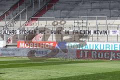 3. Liga - FC Ingolstadt 04 - FSV Zwickau - Fan Spruchband