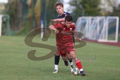 Kreisklasse - Saison 2025/26- TSV Etting - TSV Altmannstein-  - Felix Festner schwarz Etting - Daniel Weber rot Altmannstein  - Foto: Meyer Jürgen