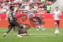 3. Liga; FC Ingolstadt 04 - VfL Osnabrück; Torchance verpasst Gustav Christensen (24, FCI) Wiemann Niklas (25 VFL) Lesueur Tony Rudy (23 VFL)