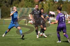 Kreisliga - Saison 2026/27 - SV Hundszell - SV Menning - Marc Zimmer TW Menning - Manuel Wittmann blau Hundszell - Foto: Meyer Jürgen