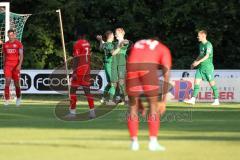 Freundschaftsspiel - Saison 2023/2024 - SV Manching - FC Ingolstadt 04 - Der 2:1 Führungstreffer durch Stefan Müller (Nr.7 - SV Manching) - #jubel - Foto: Meyer Jürgen