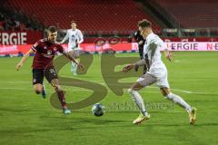 2.BL; 1. FC Nürnberg - FC Ingolstadt 04; Dennis Eckert Ayensa (7, FCI) Krauß Tom (14 , 1.FCN)