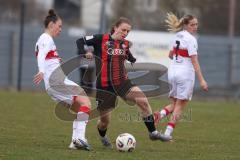 2. Bundesliga Frauen - Saison 2025/26 - FC Ingolstadt 04 Frauen - VFB Stuttgart  - Stefanie Reischmann (Nr.24 - FC Ingolstadt Frauen I) - Billa Nicole weiss Stuttgart  - Foto: Meyer Jürgen