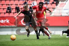 Im Bild: Michael Udebuluzor (#25 FCI B-Junioren)

Fussball - B-Junioren - Relegation 2021  - FC Ingolstadt 04 - SSV Jahn Regensburg -  Foto: Ralf Lüger/rsp-sport.de