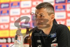 3. Liga; SSV Jahn Regensburg - FC Ingolstadt 04 - Interview Pressekonferenz Cheftrainer Michael Köllner (FCI)