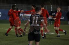 Bayernliga Süd - Saison 2021/2022 - FC Ingolstadt 04 II - VFR Garching - Der 2:0 Führungstreffer durch Domislic Renato (#17 FCI) - jubel - Foto: Meyer Jürgen