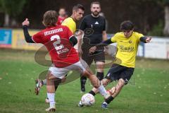 A-Klasse -  Saison 2026/27 - TSV Unsernherrn - FC Wackerstein/Dünzing - Lukas Lechner gelb Wackerstein/Dünzing - Florian Kraus rot Unsernherrn - Foto: Meyer Jürgen