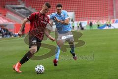 3. Liga - FC Ingolstadt 04 - TSV 1860 München - Stefan Kutschke (30, FCI) Salger Stephan (6, 1860)