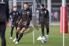 3. Liga; FC Ingolstadt 04 - Trainingsauftakt im Audi Sportpark, Trainingsgelände; Lukas Fröde (34, FCI)