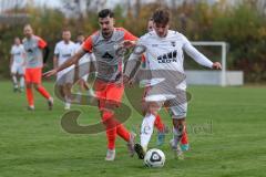 2023_11_12 - Bezirksliga - Saison 2023/24 - TSV Gaimersheim - SK Srbija München - Nico von Swiontek Brzezinsk weiss Gaimersheim - Leon Dimitric
 #2 München - Foto: Meyer Jürgen