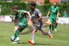 Freundschaftsspiel - Saison 2023/2024 - SV Manching  - FSV Fortuna Regensburg - Joahnnes Dexl (Nr.13 - SV Manching) - Foto: Meyer Jürgen