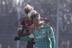 *** A-Junioren Bundesliga  - Saison 2025/26 - FC Ingolstadt 04 - SpVgg Greuther Fürth - Michelbach Kilian schwarz FCI - Mann Silas grün Fürth  - Foto: Meyer Jürgen